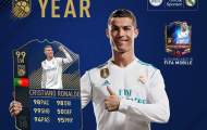 Đội hình FIFA 18 của năm: Không Neymar, có De Gea; CR7 số 1