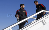 Messi, Suarez đặt chân đến Sevilla, sẵn sàng hạ Betis