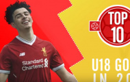 Những bàn thắng đẹp nhất của các 'lúa non' của Liverpool năm qua