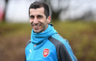Henrikh Mkhitaryan mặc áo số 7, tập buổi đầu cùng Arsenal