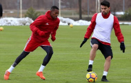 Án tù lơ lửng, Robinho vẫn tập luyện sung sức