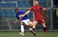 Highlights:Sampdoria 1-1 AS Roma (Đá bù Serie A)