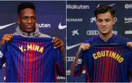 Yerry Mina sẽ cùng Coutinho đá chính trước Alaves?