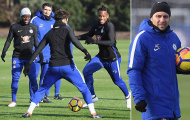 Ém kỹ Batshuayi trên sân tập, Conte nói không với phiên chợ Đông