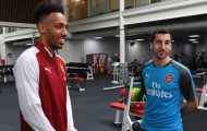 Sau 18 tháng, Aubameyang và Mkhitaryan lại tái ngộ
