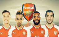 Bộ tứ L- A-M-O huyền ảo của Arsenal