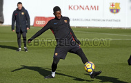 Ousmane Dembele trở lại tập luyện