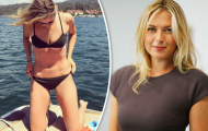 Maria Sharapova khoe chân dài thon thả