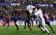 Nhận đòn đau phút 89, Real Madrid ôm hận trước Levante