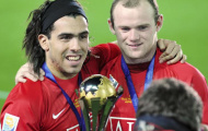 Pha phối hợp như chơi game của Wayne Rooney và Carlos Tevez
