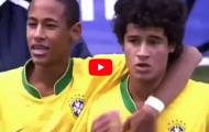 Màn trình diễn của Neymar và Philippe Coutinho lúc 15 tuổi vs Lokomotiv Moscow