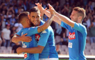 Mertens tâng bốc đồng đội trước thềm đại chiến với Lazio
