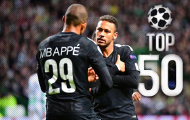 50 bàn thắng đỉnh nhất vòng bảng Champions League 2017/18