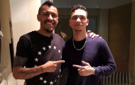'Hotboy xăm trổ' Paulinho khắc tên con lên da