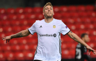 Mùa giải thần thánh của Nicklas Bendtner ở Rosenborg