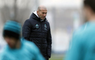 Zinedine Zidane trầm tư trước ma trận tin đồn