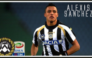Alexis Sanchez thời còn khoác áo Udinese