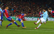 Highlights: Basel 0-4 Man City (Lượt đi vòng 1/8 Champions League)