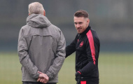 Chuẩn bị cho Europa League, Arsenal đón tin vui từ Ramsey