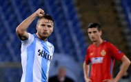 Lập hattrick, Immobile hủy diệt Steaua Bucharest tại Olimpico