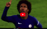 Willian, Fred, Depay và những bàn thắng đẹp nhất tuần