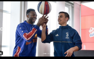 Sao Juventus thử tài chơi bóng rổ cực đỉnh