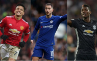 Đội hình kết hợp Man Utd & Chelsea: Không có chỗ cho Pogba!