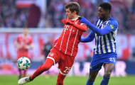 Highlights: Bayern 0-0 Hertha Berlin (Vòng 24 Bundesliga)