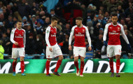 Chấm điểm Arsenal trận Man City: Công cùn, thủ kém!