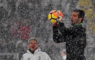 Tuyết rơi dày, trận Juventus - Atalanta tạm hoãn