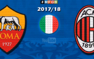 Chiến thắng của AC Milan trước AS Roma theo phong cách lego