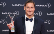 Huyền thoại của những huyền thoại, Totti được vinh danh tại 'Oscar thể thao'