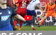 Top 5 bàn thắng đẹp nhất vòng 24 Bundesliga