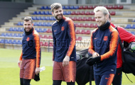 Dàn sao Barca tự tin trước trận đại chiến với Atletico