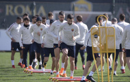 Bầu không khí u ám bao trùm buổi tập của Roma