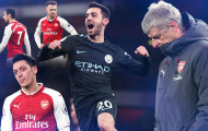 Chấm điểm Arsenal trận Man City: Hàng công vứt đi!