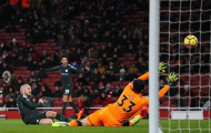 Lịch sử lặp lại, Arsenal thua trắng ba bàn trước Man City