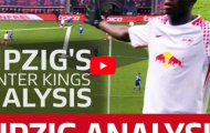 Khả năng phòng ngự phản công siêu hạng của RB Leipzig