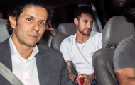 Neymar mặt không biến sắc trên đường đến bệnh viện điều trị