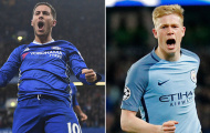 Đội hình kết hợp Man City vs Chelsea: Nhuộm xanh trời Âu!