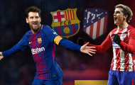 TRỰC TIẾP Barcelona 1-0 Atletico Madrid: Kết thúc