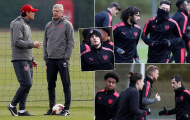 Hối hả tập luyện, Arsenal dồn sức chiến AC Milan