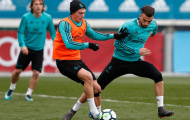 Trở về từ nước Pháp, Real Madrid không lơ là tập luyện