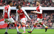 Arsenal cán mốc 1.000 bàn thắng, Ozil phá kỷ lục của Cantona