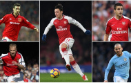5 huyền thoại Ngoại hạng Anh đã bị Mesut Ozil vượt mặt
