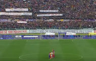 Toàn cảnh phút giây cả sân Franchi hướng về Davide Astori