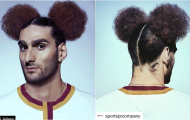 Fellaini và những lần sao bóng đá đổi tóc gây choáng dư luận
