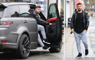Nghỉ 2 tuần, Sergio Aguero tranh thủ dạo phố