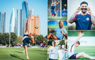 Dàn sao Man City nô đùa ở trung Đông, chờ ngày nâng cúp