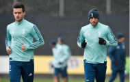 Allegri xua quân ra sân tập, bất chấp thời tiết khắc nghiệt